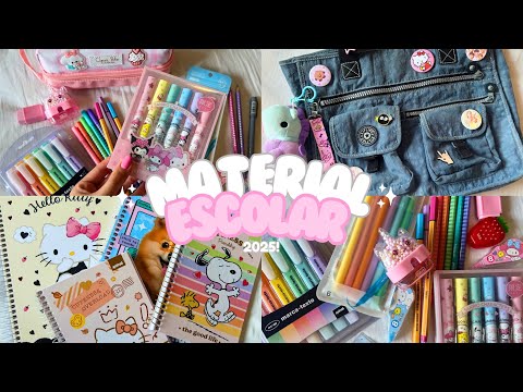 📚 MATERIAL ESCOLAR 2025 | 2º ano do EM + review!