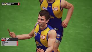 AFL West Coast VS Richmond R13 2021 AFL evolution 2