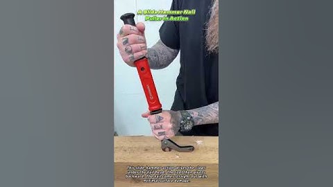 A Slide Hammer Nail Puller in Action