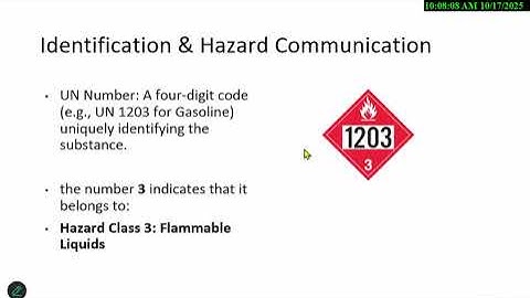 BCSP Study Videos UN Transport of Dangerous Goods October 2025 ASP CSP