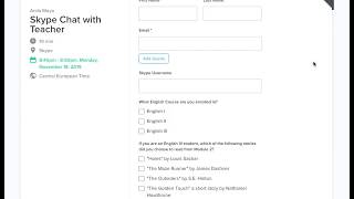 How to Schedule a Skype Chat Appointment