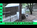New roof on the chicken coop #CountryLiving #MayhemCountryLiving #PreppingNetwork New roof on the chicken coop #CountryLiving #MayhemCountryLiving #PreppingNetwork