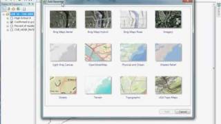 Adding a basemap image service from ArcGIS.com into your ArcGIS project