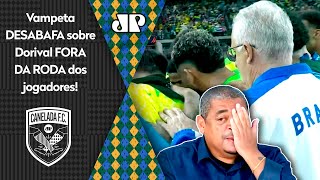 Thumbnail for "EU JURO POR DEUS, cara! Quando EU VI o Dorival FORA DA RODA..." Vampeta DETONA jogadores da Seleção