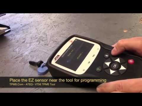 TPMS.com - How To: Schrader Programmable EZ Sensor with Ateq VT56 - video from TPMS