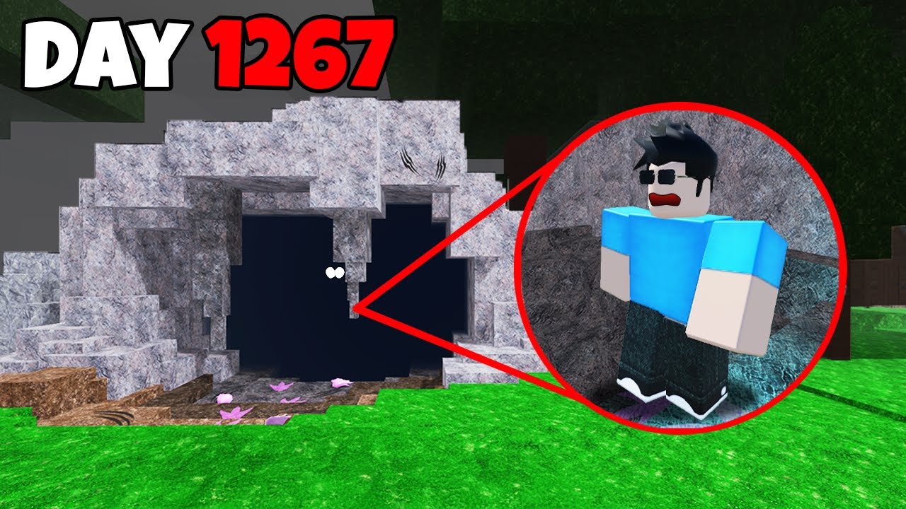 I Survived in The BAT CAVE in 99 Nights in the Forest!
