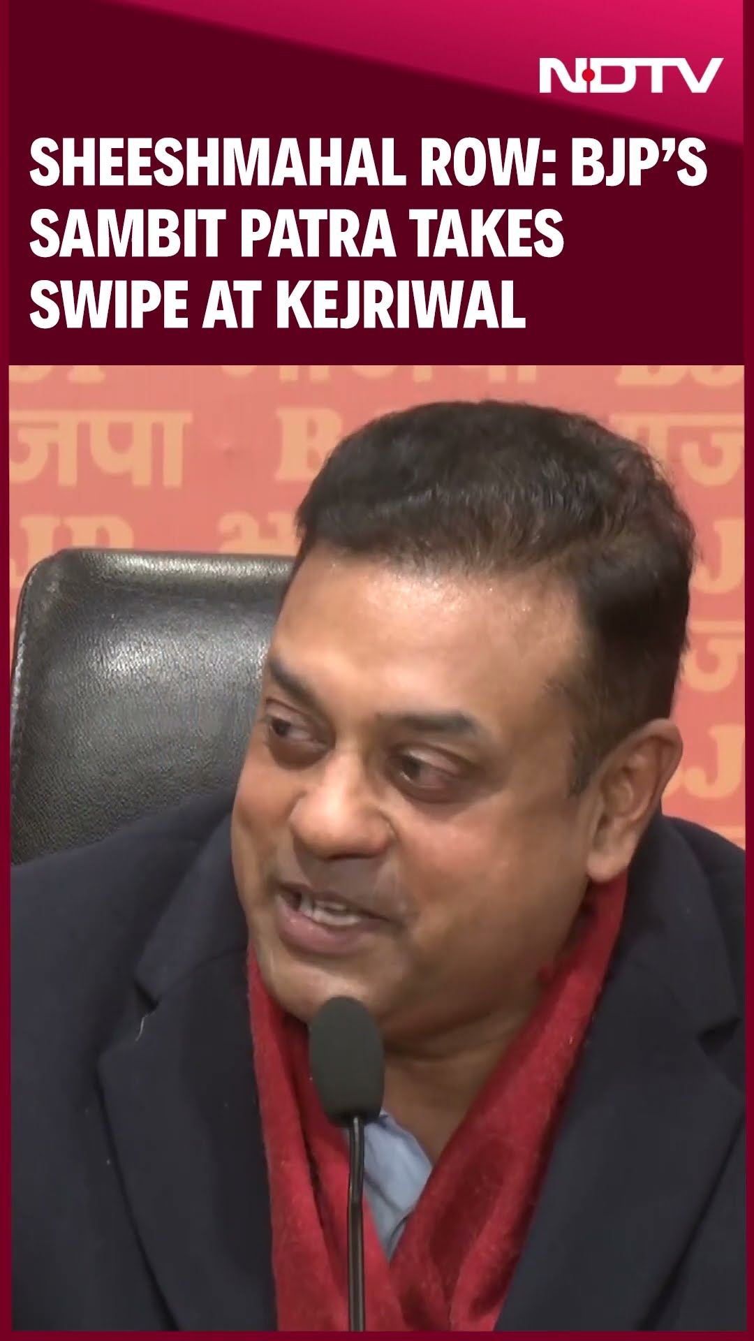 Sheeshmahal Row: “Ek Phool, Do Maali…”: BJP's Sambit Patra Takes Swipe At Kejriwal