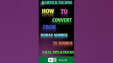 How to convert roman to numbers in excel #excel #shorts #ytshorts #exceltips #msoffice #shortvideo