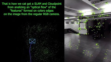 Optical Flow CloudPoint SLAM example