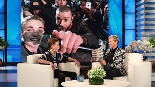 Justin Timberlake Surprises Super Bowl Selfie Kid Ryan McKenna