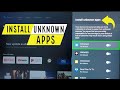 SONY Android TV : How to Allow Install Apps From Unknown Sources | Fix App Not Installed Error