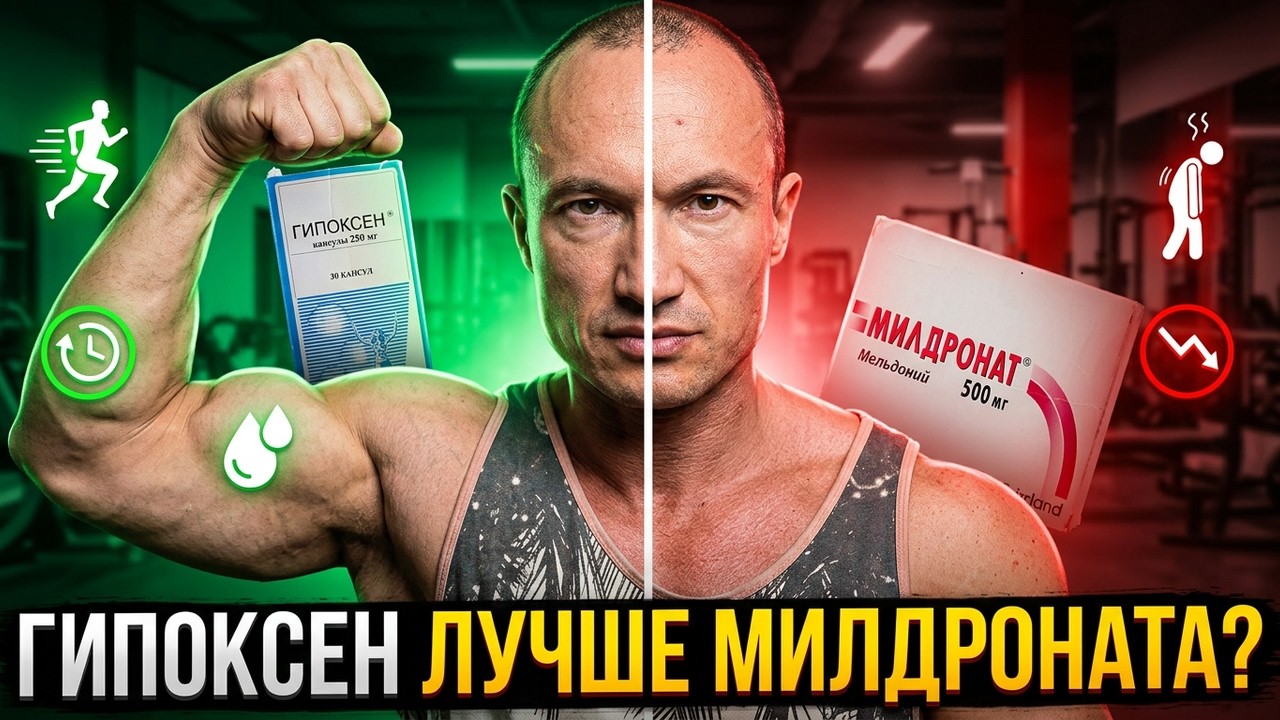 аптечный допинг препарат Гипоксен лучше чем Милдронатмельдоний для спортсменов в бодибилдинге