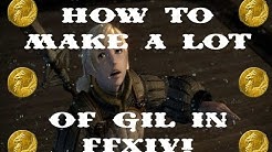 FINAL FANTASY XIV How to make gil - Getting Started in the Markets (Part 1)