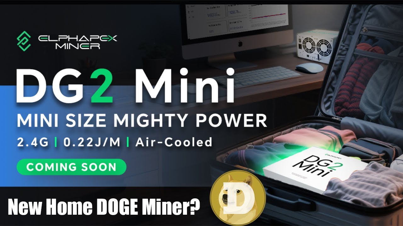 NEW DG Mini DOGE Miner - Home Miners Need BETTER!!