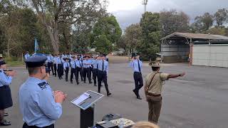 408 Sqn final parade 2021 - march past