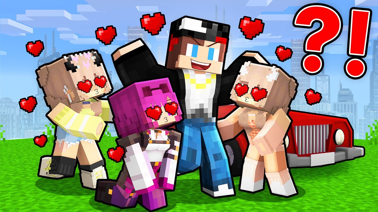 Gangster JJ Became POPULAR with Girls After He BULKED UP - Maizen Minecraft Animation