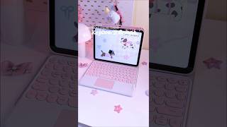 ipad berasa laptop #keyboard #room #pink #aesthetic #kamaraesthetic #roomtour #dailyvlog #roomdecor
