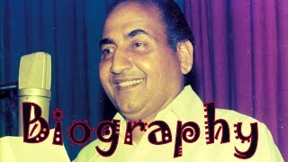 Mohammed rafi (24 december 1924 – 31 july 1980) was an indian
playback singer and one of the most popular singers hindi film
industry. notabl...