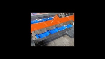 Glazed roof sheet roll forming machine #rollformingmachine #rollformingmachinemanufacturer #roofing