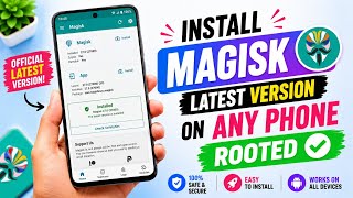 Install Magisk Latest Version In Any Phone | Root Any Android Phone | Root Phone
