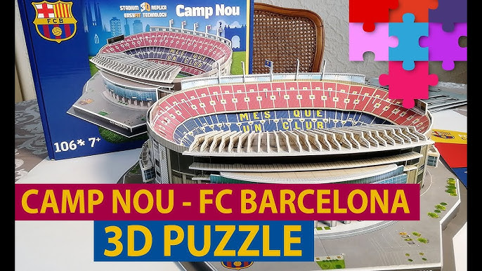 MAQUETTE du PARC DES PRINCES (Puzzle 3D de stade de football) 