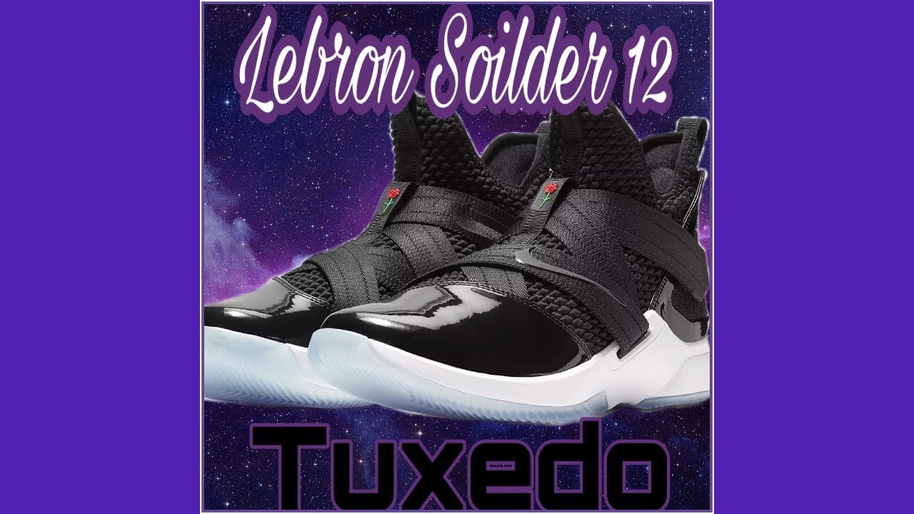 lebron soldier 12 tuxedo