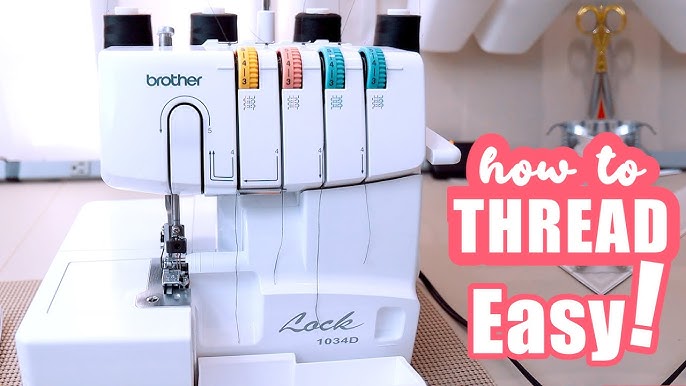 How to Thread & Use a Brother Serger in 10 Steps + Pics