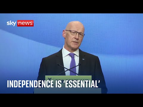 Scotland's first minister promises to make independence a priority
