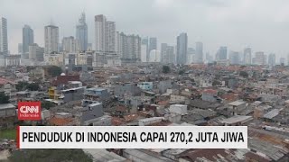 Penduduk di Indonesia Capai 270,2 Juta Jiwa