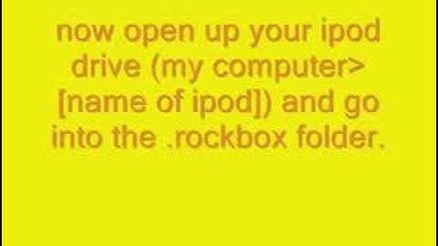 YouTube - Ipodlinux installation video.mpeg