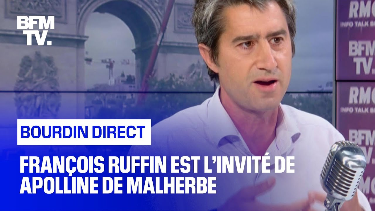 François Ruffin face à Apolline de Malherbe en direct YouTube François Ruffin face à Apolline de Malherbe en direct YouTube