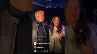 Red carpet interview with Ulf Ekberg / Jenny Berggren @ Viaplay movie ‘Allt och Eva’ April 16, 2024