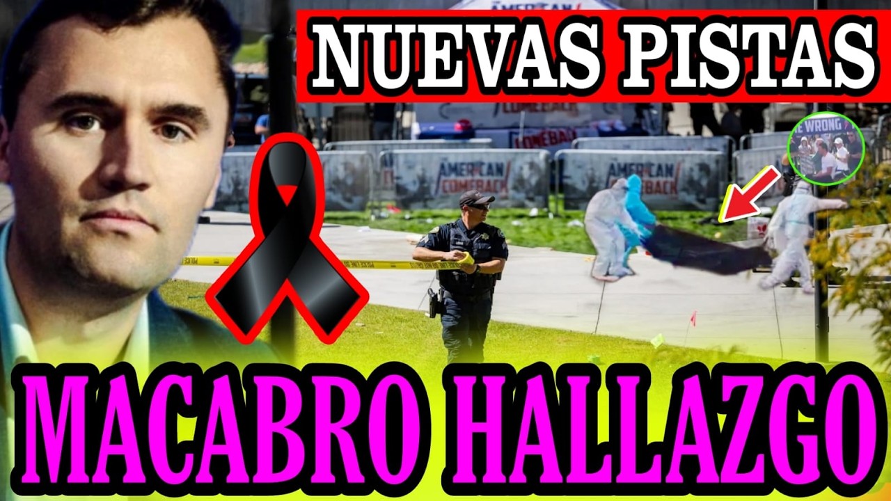 🚨GIRO en el CASO de Charlie Kirk : FBI CONFIRMA HALLAZGO del ARMA y PISTAS sobre el ASESINO