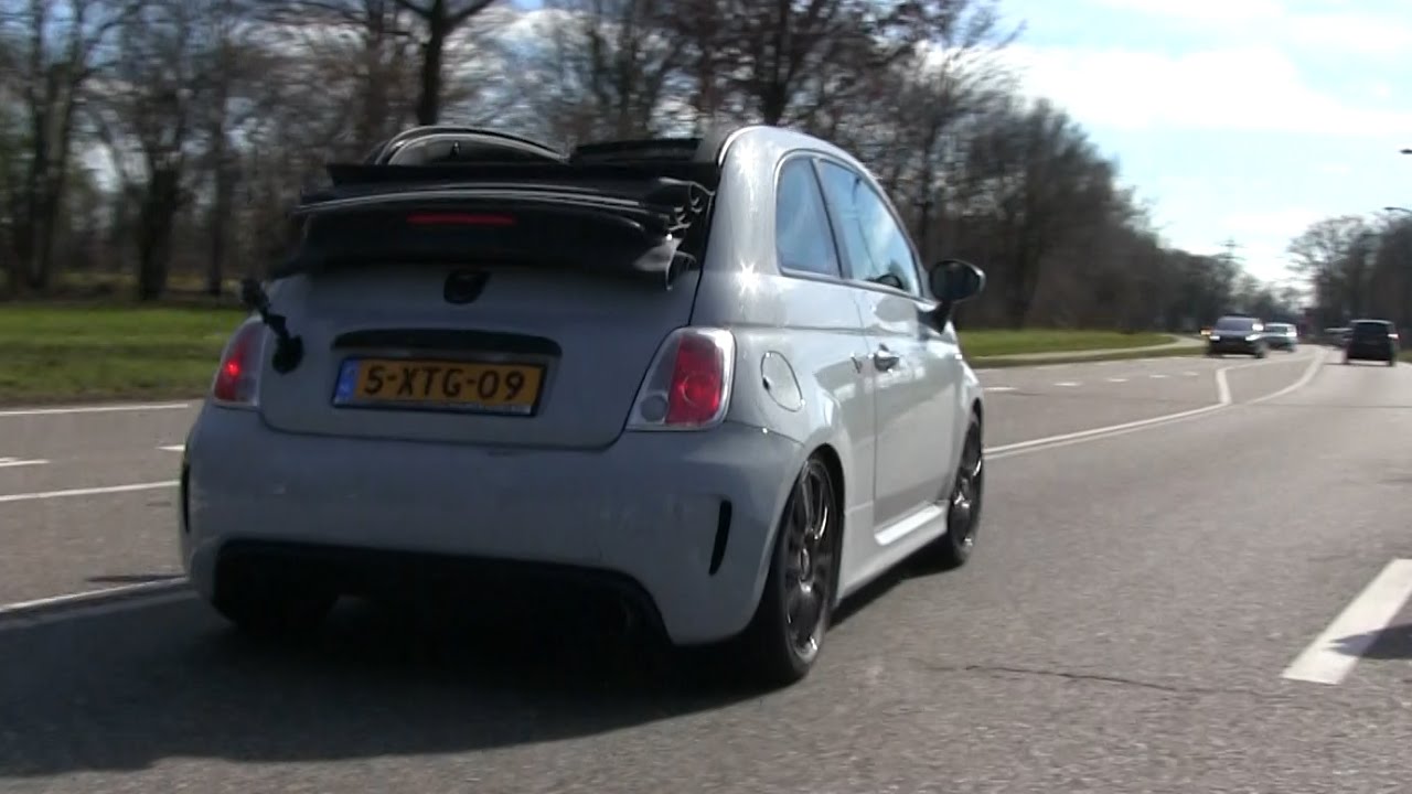 Abarth 500 w/ Ragazzon Exhaust | REVS + Acceleration + Flyby | LOVELY