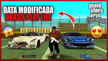 VAZEI MINHA DATA MODIFICADA DO BRASIL PLAY LIFE *VOIP ATIVO* - GTA SAMP ANDROID/PC