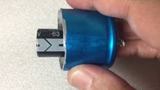 Re-Stuffing Of Electrolytic Capacitor Complete.