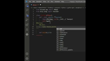 Building Python Android App using kivy and kivyMD in 60 seconds #shorts