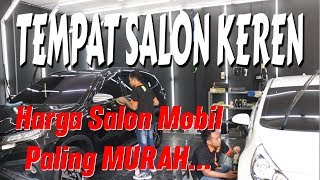 Salon mobil Pajero Sport di Bridgestone Depok - glass polishing & engine detailing