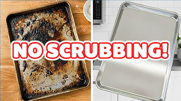 STOP Scrubbing! 🤯 This Changes How You Clean Sheet Pans FOREVER! ✨