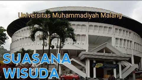 Suasana Wisuda Universitas Muhammadiyah Malang sambil tour campus 3