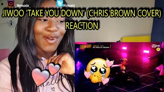 JIWOO (KARD) 'TAKE YOU DOWN' (CHRIS BROWN COVER) REACTION Resimi