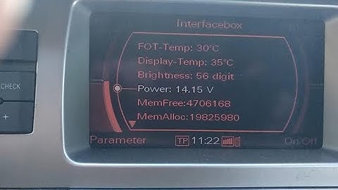 #085(1) voltage-charging AKB on MMI Audi A6,Q7