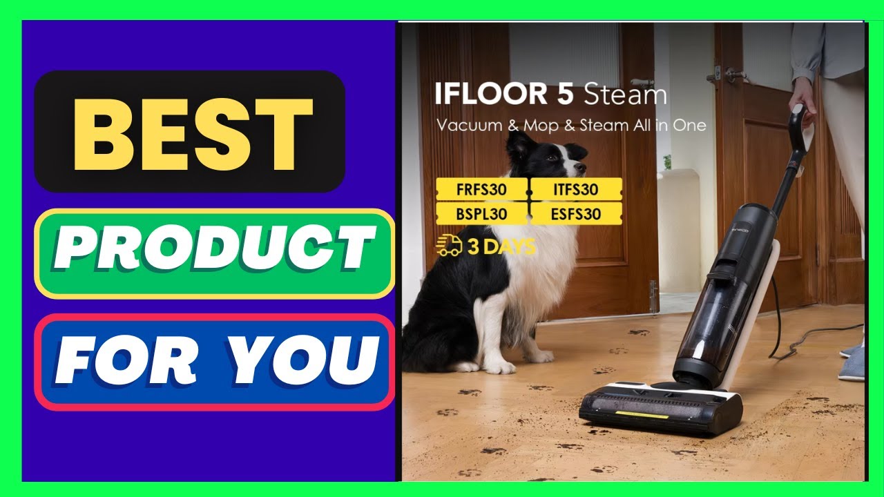 Tineco iFLOOR 5 Steam Wet Dry Vacuum All-in-one