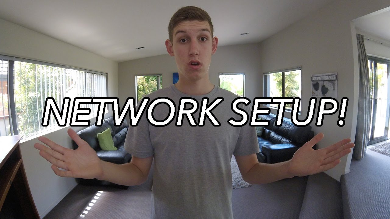 My NETWORK SETUP! - YouTube