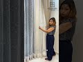 Luxury Sheer Curtains ✨ | Tone-on-Tone Embroidery Curtains for Elegant Homes #home