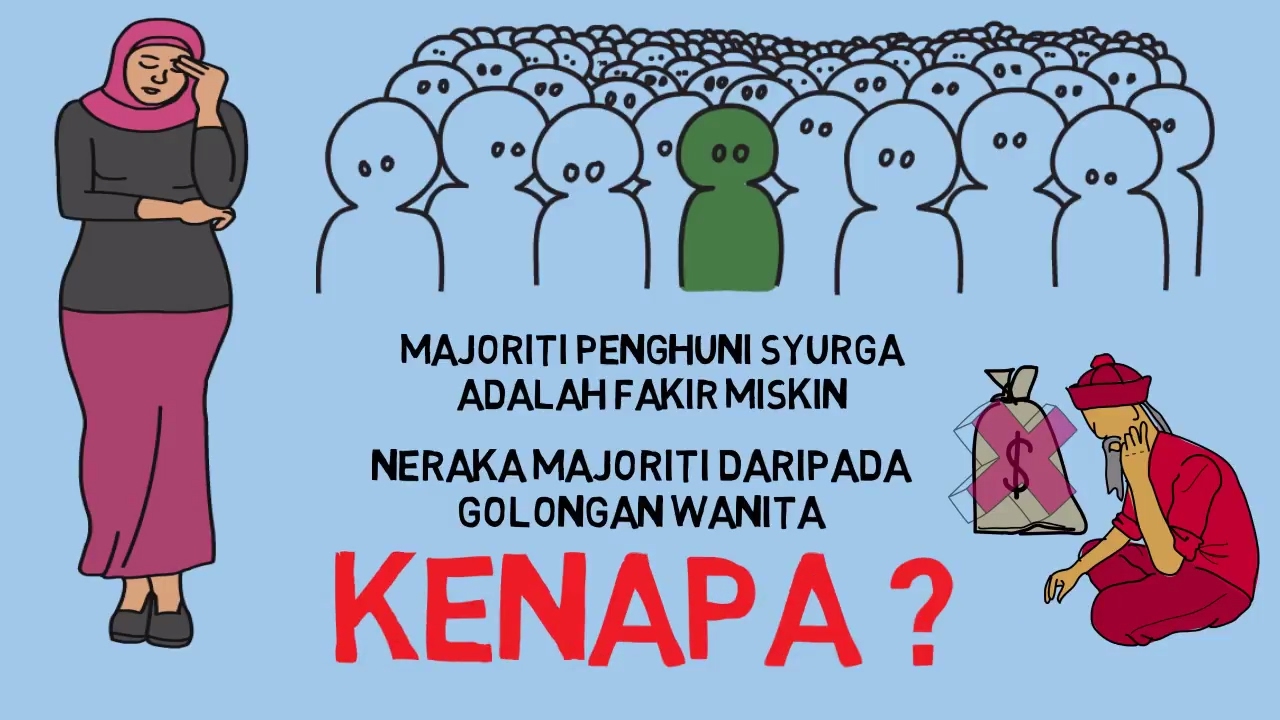 Kenapa Wanita Ramai Masuk Neraka Berbanding Golongan Lelaki Youtube