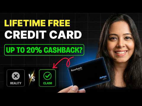 Lifetime Free Credit Card : upto 20% Cashback - Apply or Avoid? Roar Bank Credit Card