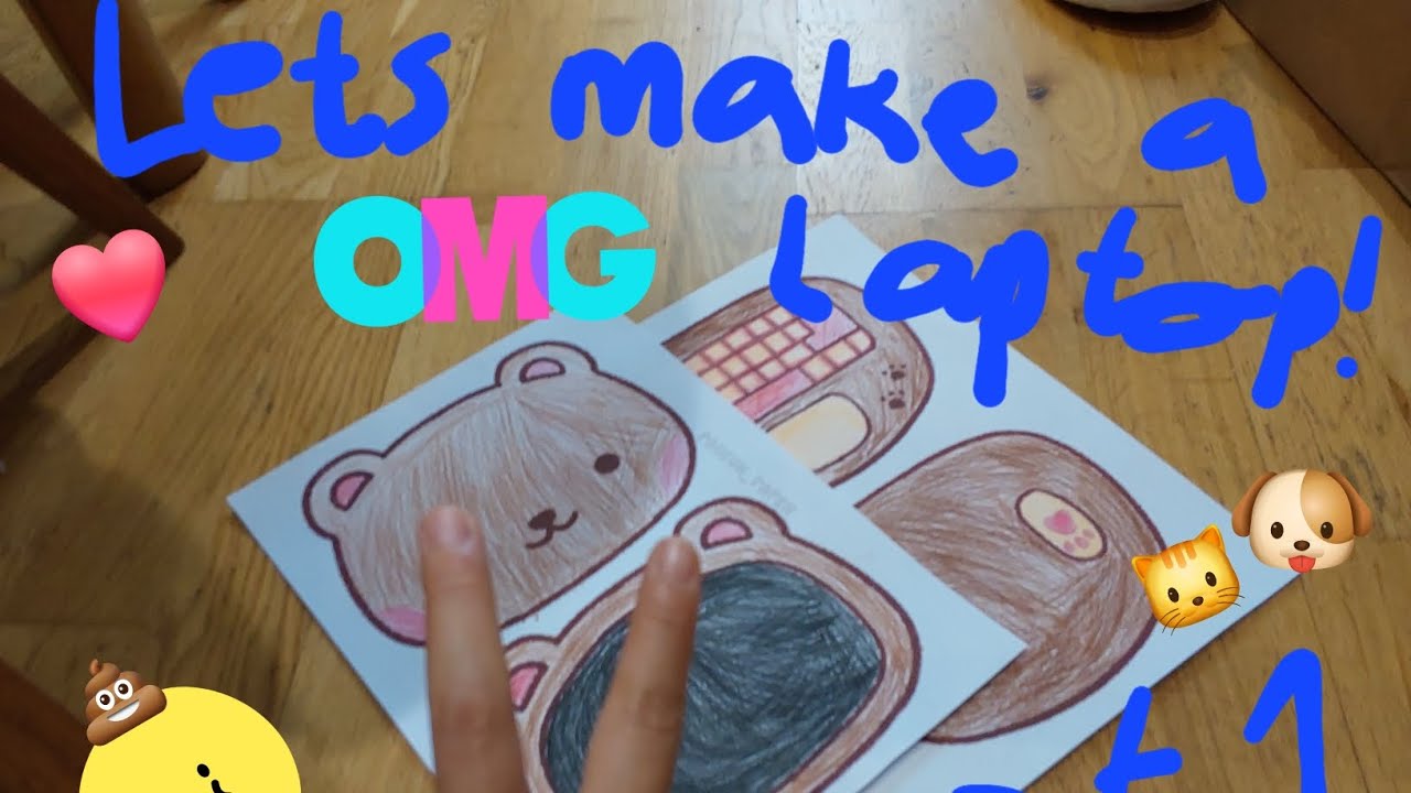 Squishe Computer Let's make a squishy paper laptop!! Pt.1 - YouTube