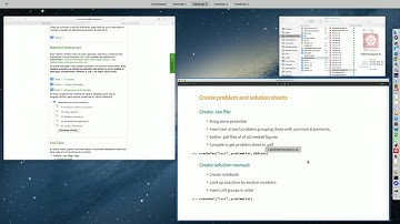 Mathematica and LaTeX: Managing Math Problem Databases and Evaluations for Large Classes