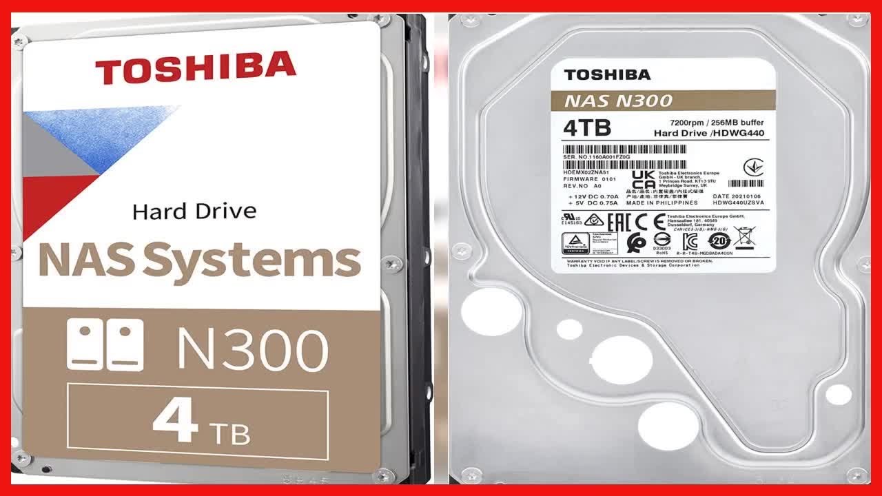 Toshiba N300 NAS Drive Review (4TB)